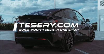 Verbessern Sie die Aerodynamik Ihres Tesla Model Y: Kohlefaser-Produkt-Showcase