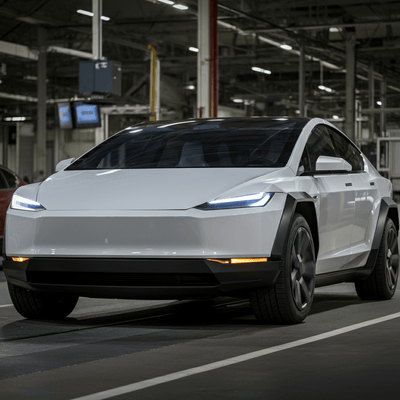Erstes Tesla Cybercab rollt in Giga Texas vom Band – Meilenstein für autonome Fahrzeuge