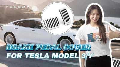 Wie wäre es mit Tesla Anti-Rutsch Performance Pedal Auto Aluminium Pedal Cover Kompatibel mit Model 3 und Model Y?