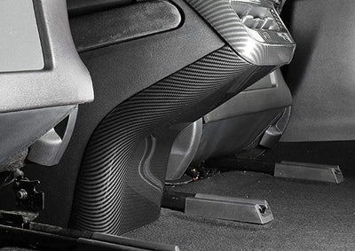 Wie wäre es mit der Tesla Real Carbon Fiber Rear Kick Cover Dekoration mit Model 3 und Model Y?