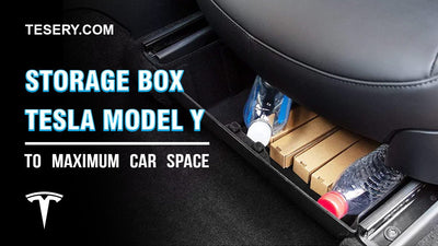 Wie wäre es mit der Tesla-Staubox unter dem Sitz mit Model Y?