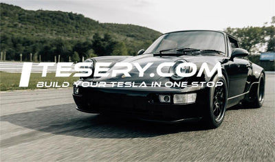 Revolution ie rende Geschwindigkeit: Tesla-betriebenes Porsche 911 Cabriolet 'Blackbird' fliegt