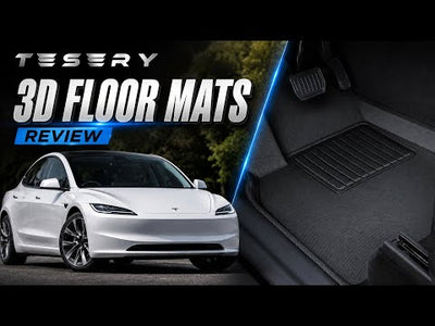 Tesery Model 3 Fußmatten: Allwetterschutz im Test
