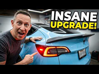 Tesery Model Y Carbon Fiber Spoiler: Pro Install Guide