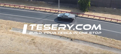 Tesla Cyber truck beschleunigt auf dem Weg zur Lieferung: Tests in der Fremont Factory
