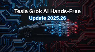 Tesla stellt mit Update 2025.26 die freihändige Grok-KI vor