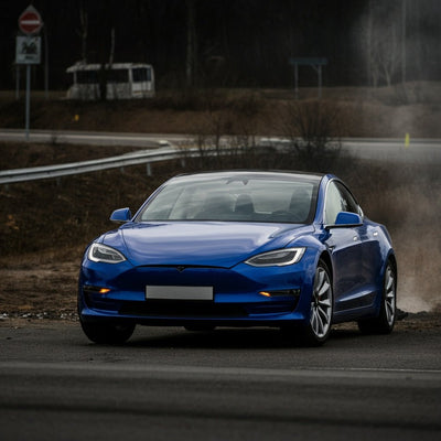Tesla-Fahrer kommt mit leichten Verletzungen aus schwerem Unfall heraus