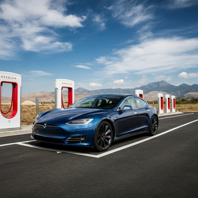 Tesla erweitert Supercharger-Netzwerk weltweit mit innovativer Vorfertigungstechnik