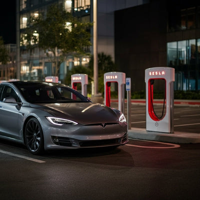 Tesla eröffnet seinen ersten gebrandeten Supercharger für Unternehmen in Florida