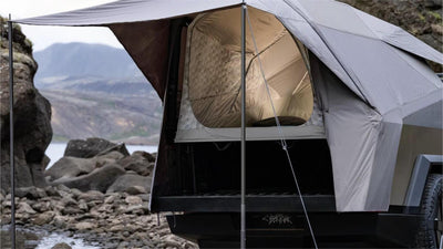 Teslas Cyber truck: Camping mit erweiterten Funktionen revolutionieren