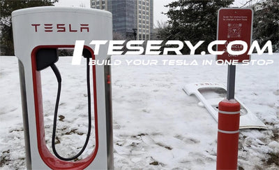 Teslas Magic Dock Supercharger Network expandiert in den USA
