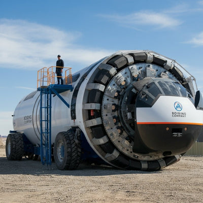 Die Boring Company enthüllt das am meisten unterschätzte Merkmal der Prufrock-Tunnelbohrmaschine.