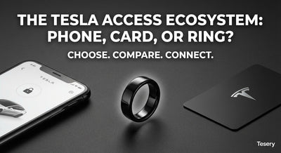Das Tesla-Zugangs-Ökosystem: Telefon, Karte oder Ring?