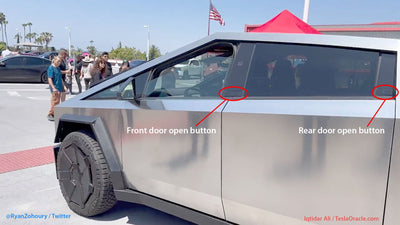 Die Zukunft erschließen: Eine umfassende Anleitung zum Öffnen einer Tesla Cybertruck-Tür