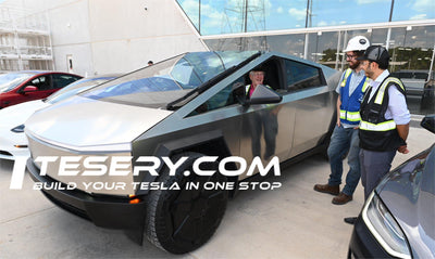 US-Senator Cornyn trifft Teslas Elon Musk in der Giga factory Texas