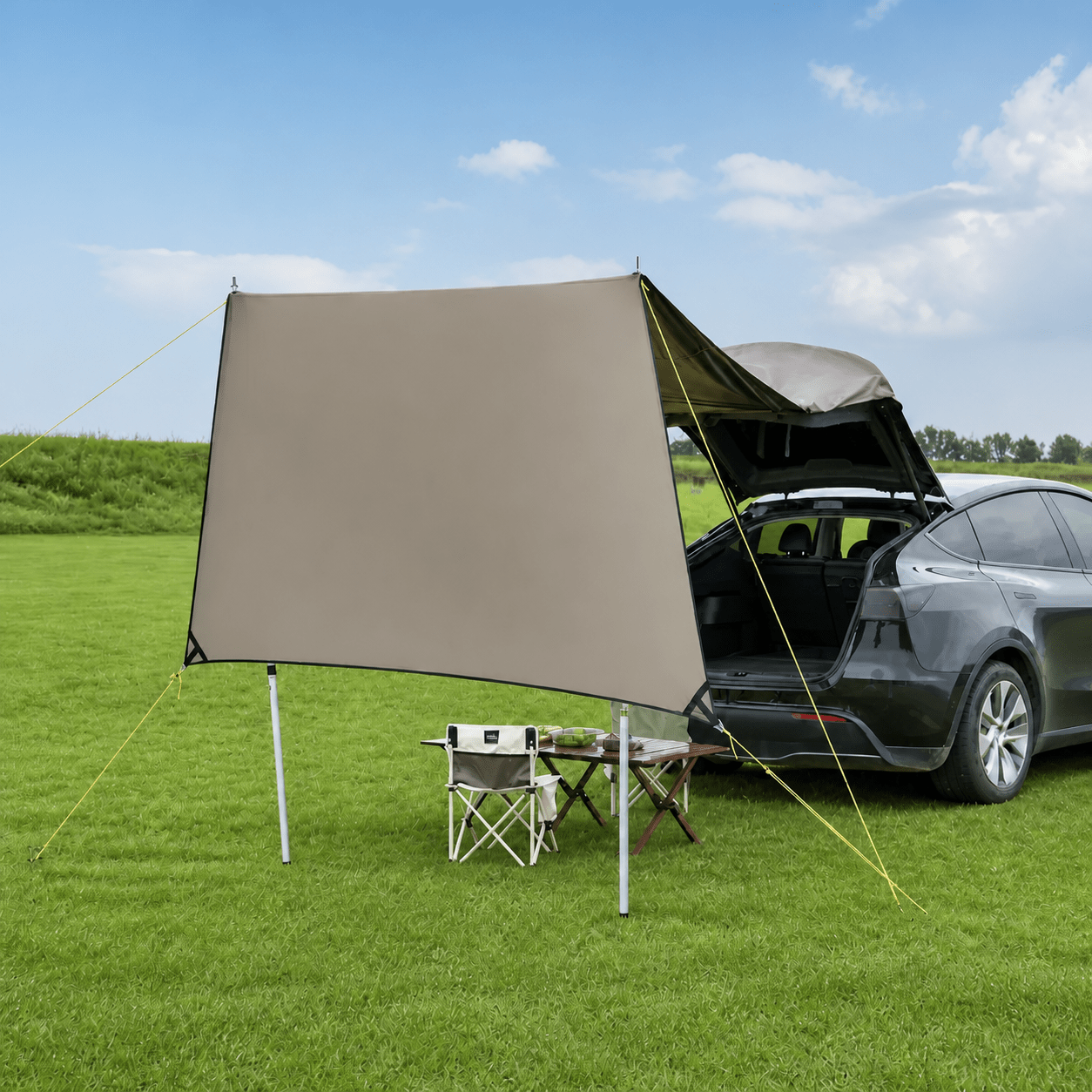 zelt für auto heckklappe Heckzelt Tesla Model Y Bike Hersteller:Thoemus Antennas_Frequency-2.4GHz Sound the alarm: Google