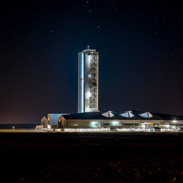Starbase After Dark: Musk's Latest Photo Captures a Spaceport on the Brink of History