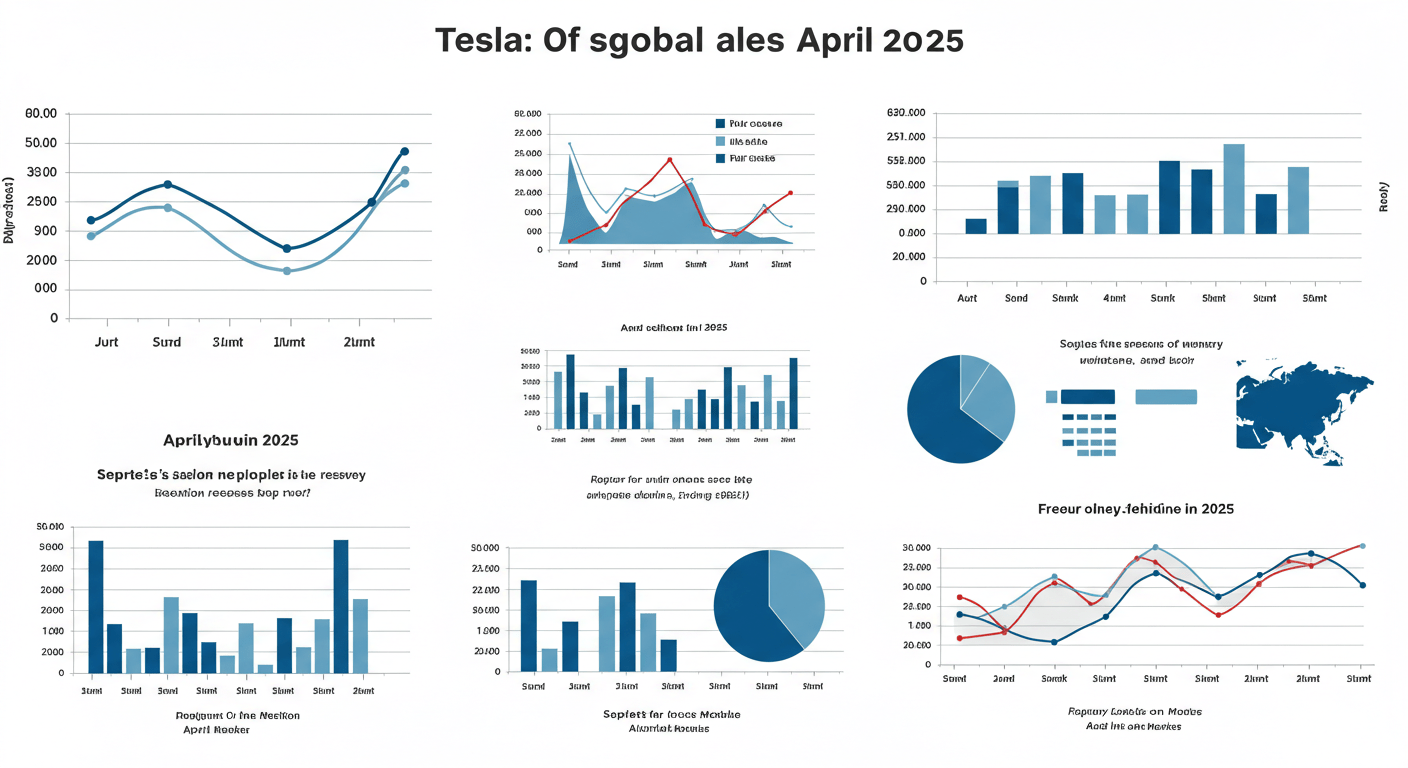 Analysis: Tesla's Significant Global Sales Slowdown in April 2025 - Tesery Official Store