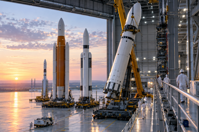NASA Weighs Bulk Rocket Buys for $30B Moon Base Amid SpaceX Phaseout