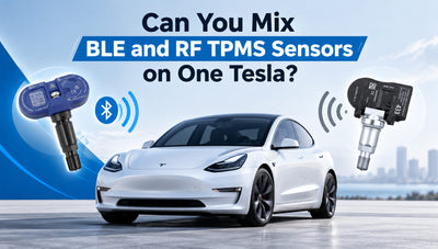Kann man BLE- und RF-TPMS-Sensoren in einem Tesla mischen?