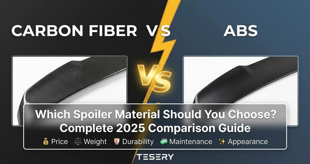 Kohlefaser- vs. ABS-Spoiler: Welchen sollten Sie wählen?