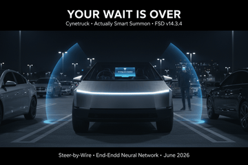 Cybertruck Owners, Your Wait Is Over: Actually Smart Summon Is Here — And the Steer-by-Wire Story Behind It - Tesery Official Store
