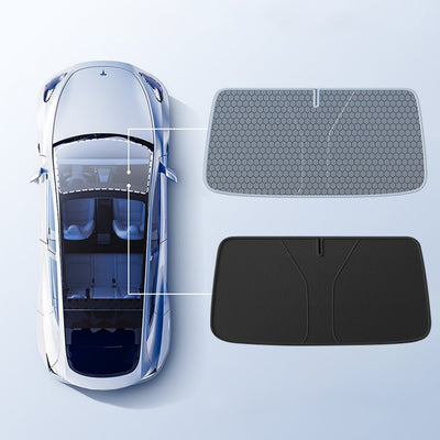 Editor's Choice: Thermomanagement meistern mit dem ultimativen Tesla Model Y Windschutzscheiben-Sonnenschutz