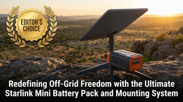 Editor's Choice: Redefining Off-Grid Freedom with the Ultimate Starlink Mini Battery Pack and Mounting System - Tesery Official Store