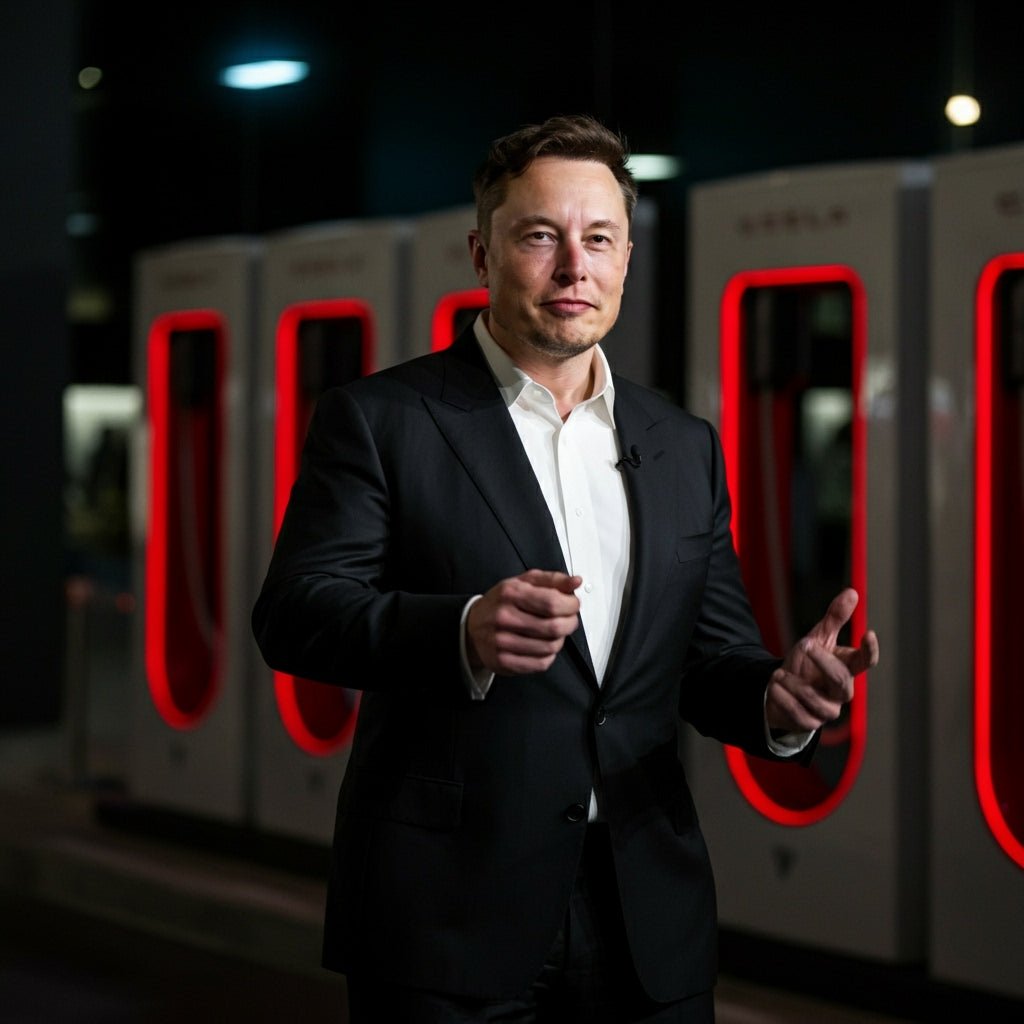 Elon Musk Confirms Awesome New Features at Tesla Diner Supercharger - Tesery Official Store