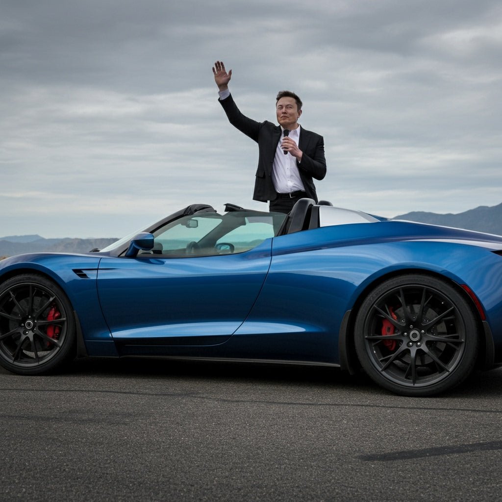 Elon Musk Teases the Capabilities of the Tesla Roadster Once Again - Tesery Official Store