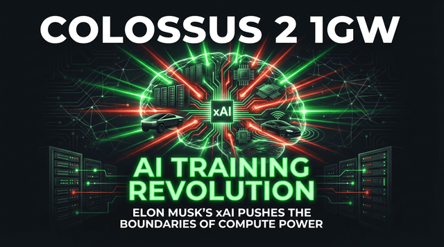 Elon Musks xAI nimmt 1-GW-KI-Trainingscluster Colossus 2 in Betrieb