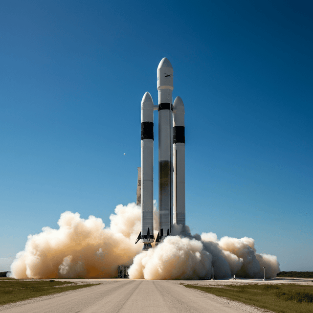Falcon Heavy meldet sich zurück: SpaceX's Dreifachrakete kehrt für ViaSat-Mission mit hohem Einsatz zurück