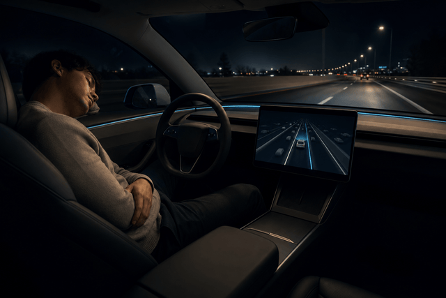 US-Demokrat fordert Bundesuntersuchung zu schlafenden Tesla-Fahrern