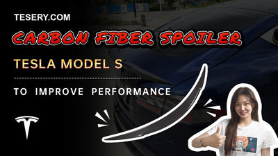 Wie funktioniert der echte Carbon Spoiler mit Model S R-Style?