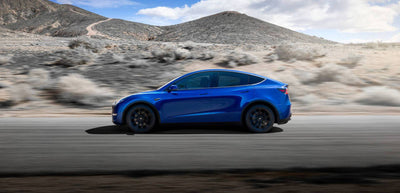 Wie stellt man das Lenkrad des Tesla Model Y ein?