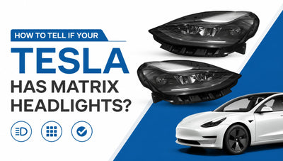 Woran erkenne ich, ob mein Tesla Matrix-Scheinwerfer hat?