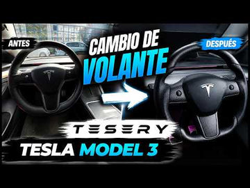 Tesery Carbon Fiber Steering Wheel Install Guide for Model 3/Y
