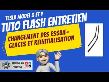 Tesery Tesla Wiper Blade Replacement Guide (Model 3/Y)