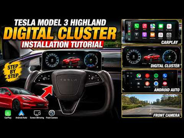 Tesery Model 3 Highland Digital Cluster Install Guide