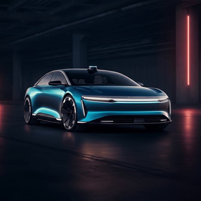 Lucid enthüllt Konzept für Mond-Robotertaxi, um Tesla Cybercab im Rennen um autonome Ride-Hailing-Dienste herauszufordern