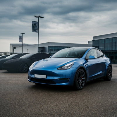 Mysteriöse, abgedeckte Tesla Model Y-Flotte in Giga Berlin gesichtet