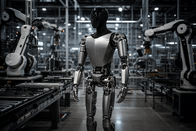 Report: Tesla Eyes Aggressive Optimus Robot Production Ramp-Up