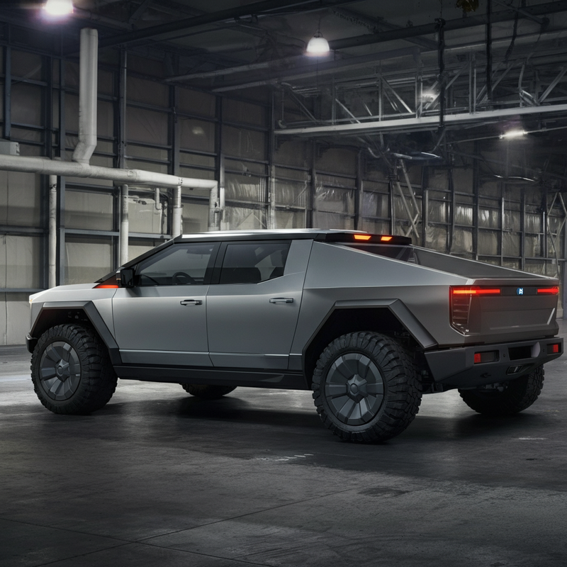Giga Texas Buzzes with Activity as New, Affordable Cybertruck Trim Appears to Enter Production Alongside Cybercab Ramp