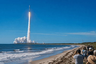 SpaceX Falcon 9 startet letztes O3b mPOWER-Trio für SES