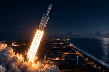 SpaceX Falcon Heavy Launches NROL-97 Spy Satellite from KSC - Tesery Official Store