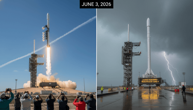 SpaceX startet 24 Starlink-Satelliten von Vandenberg, während die Mission in Cape Canaveral wetterbedingt abgesagt wird