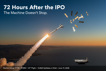 SpaceX's First Launch After Its Historic IPO: Falcon 9 Delivers 24 Starlink V2 Mini Satellites, Constellation Hits 10,660