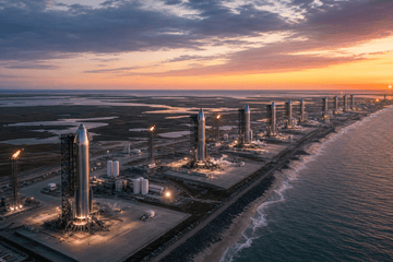 SpaceX Reveals $100B Starbase Louisiana for Starship - Tesery Official Store