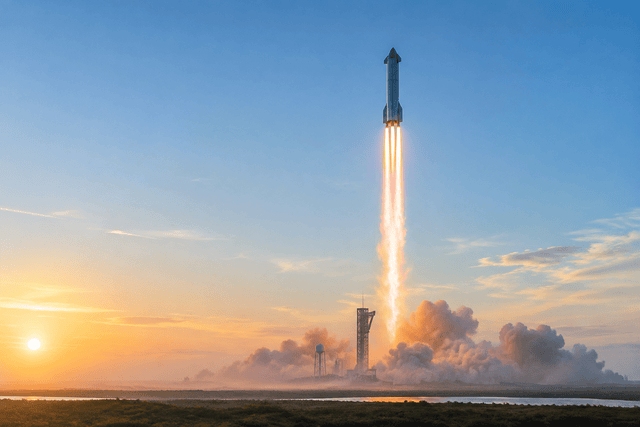 Starship Flight 14 Reported to Reach Low Earth Orbit