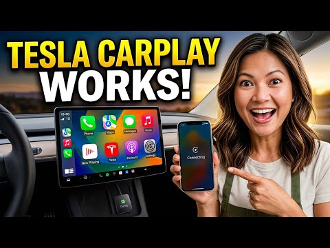 Tesery CarPlay Adapter: iPhone Bildschirmspiegelung für Tesla
